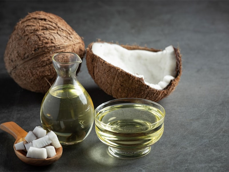 استفاده از روغن نارگیل از بین بردن زخم بخیه 